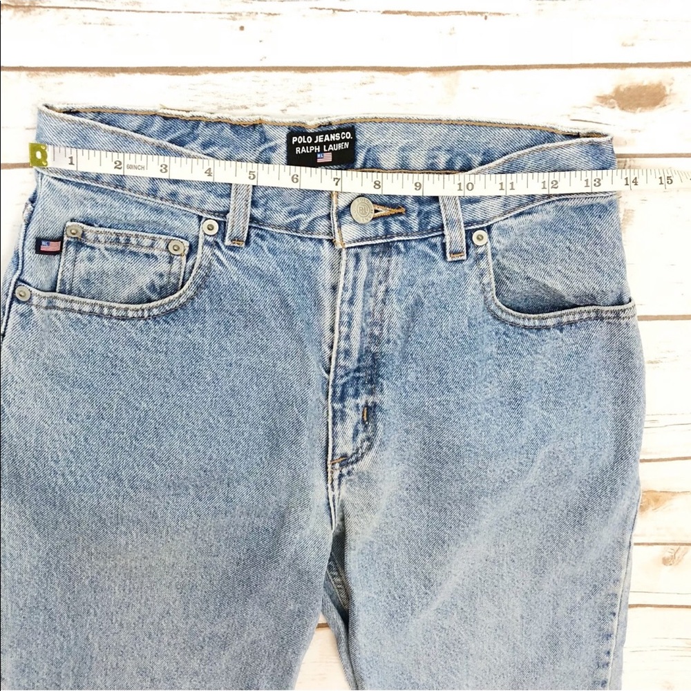 VTG Ralph Lauren Polo Mom Jeans Sz 0/2 :: - Picture 5 of 7
